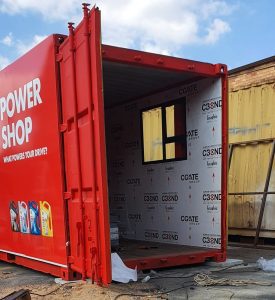 CBOND Container Cladding by Graphic Solutions Digital